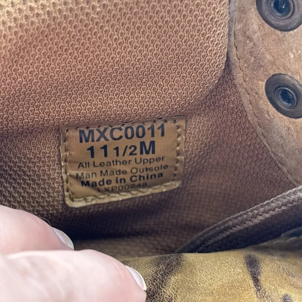 Twisted X Men's MXC0011 Brown Leather Moc Toe Work Boots Size 11.5 M CellStretch